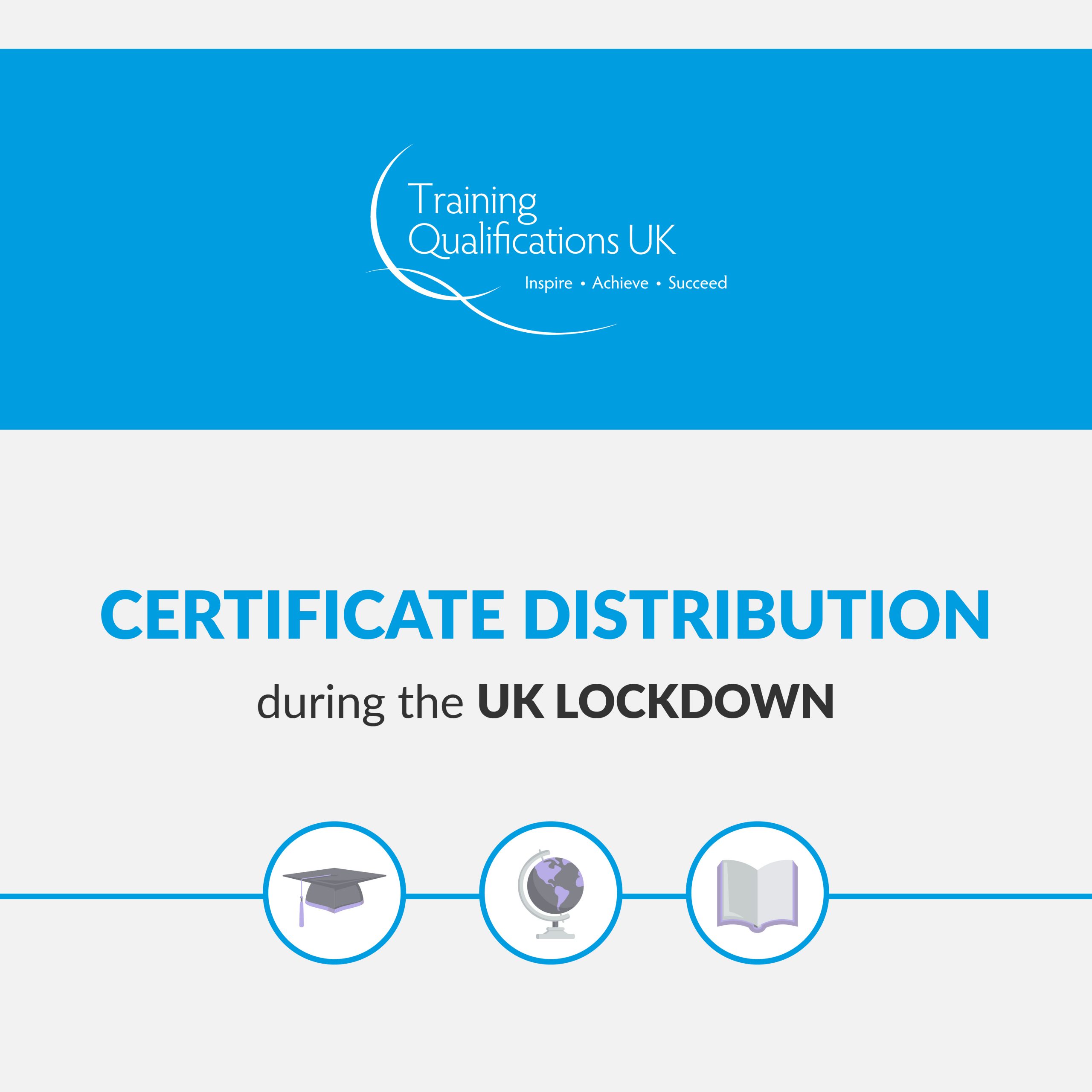Coronavirus: Certificate distribution during the UK lockdown